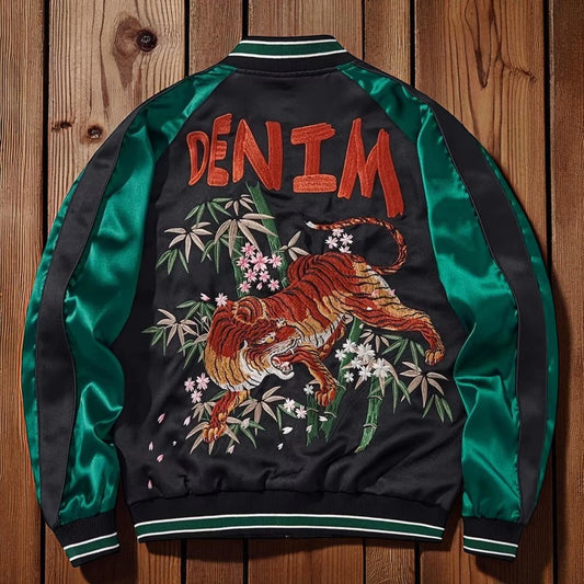 Embroidery - Yokosuka Style Jacket "Crouching Tiger"