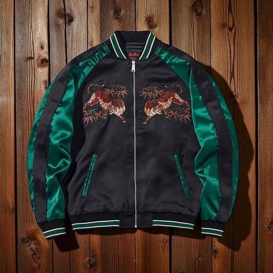 Embroidery - Yokosuka Style Jacket "Crouching Tiger"