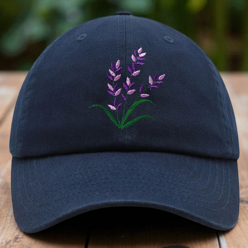 Embroidery - Casual Cap "Lavender"
