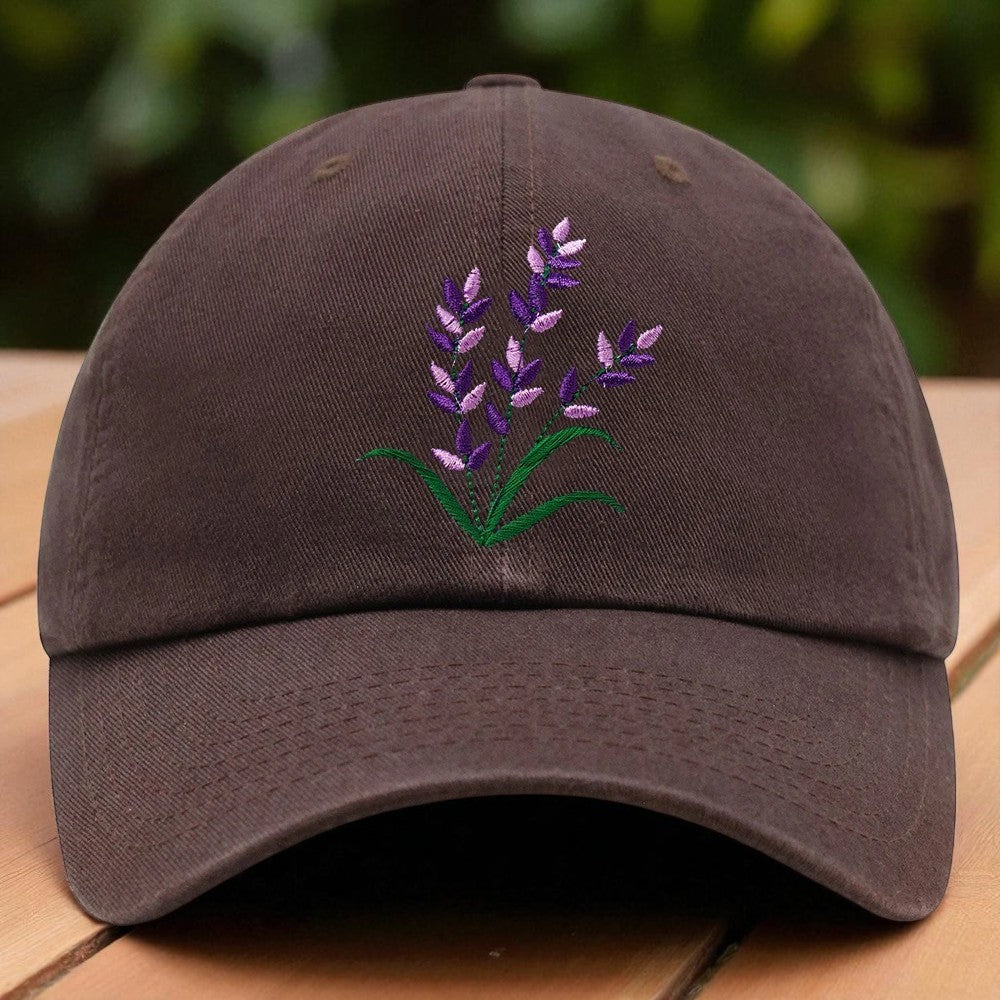 Embroidery - Casual Cap "Lavender"