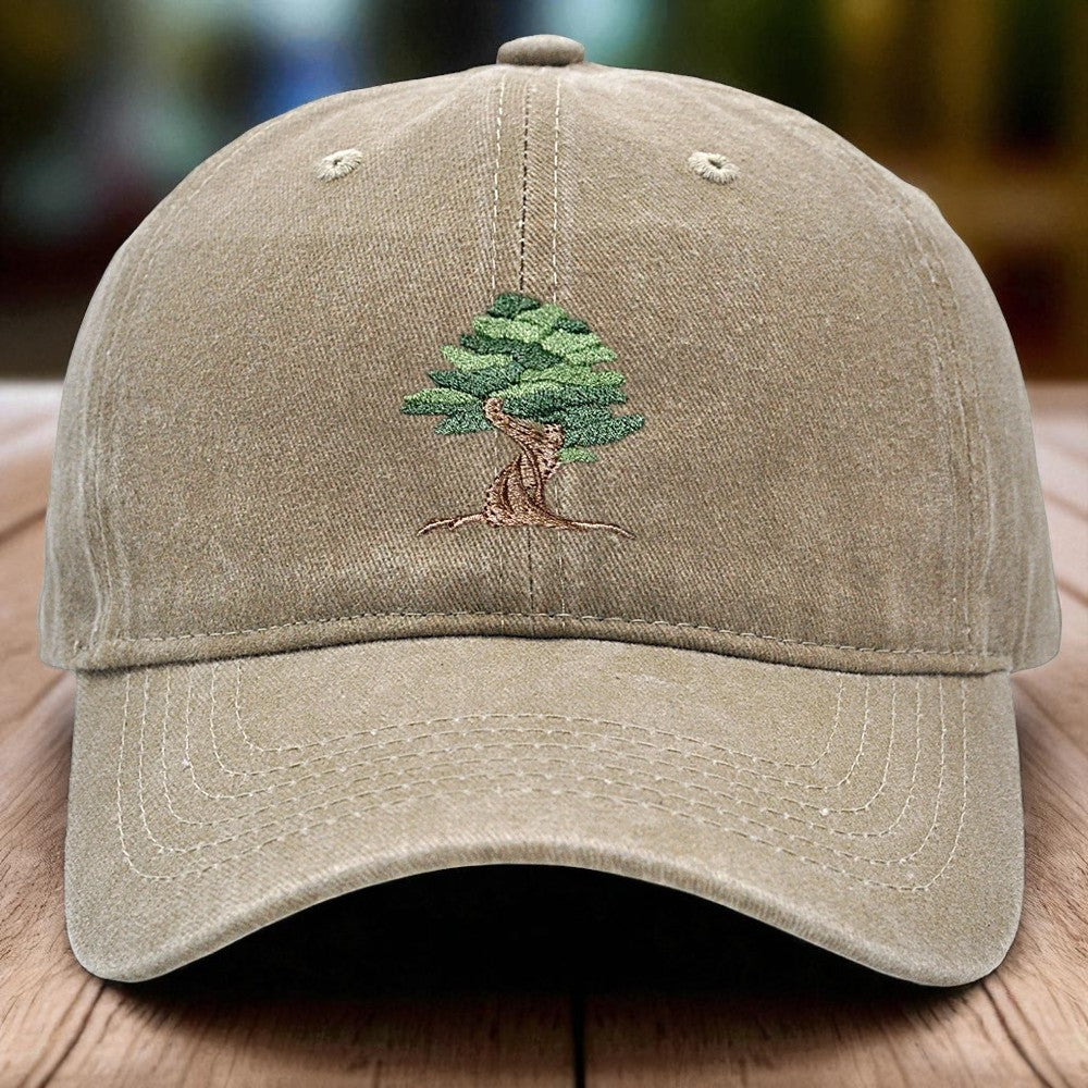 Embroidery - Casual Cap "Bonsai"