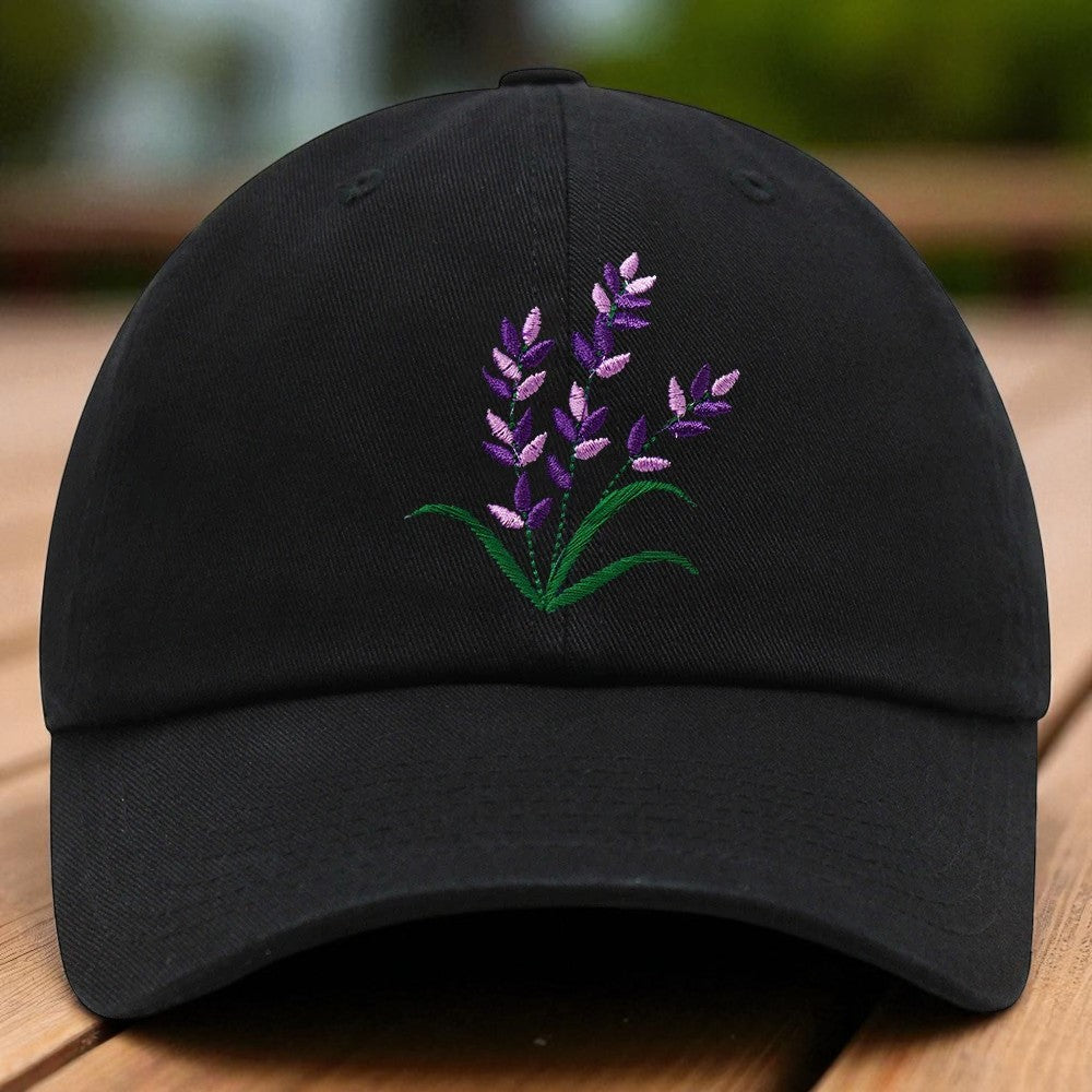 Embroidery - Casual Cap "Lavender"