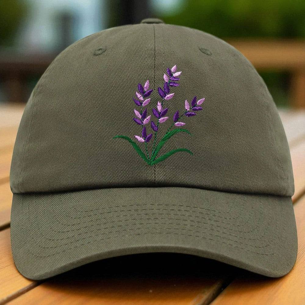 Embroidery - Casual Cap "Lavender"