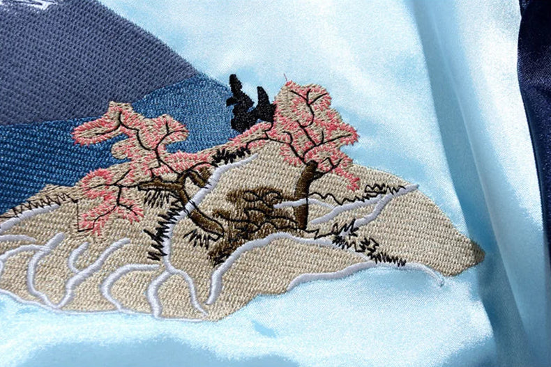 Embroidery - Reversible Sukajan Jacket "Japan"