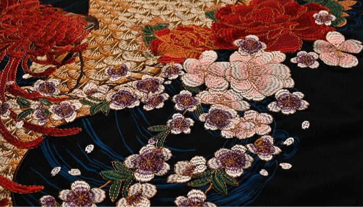 Embroidery - Yokosuka Style T-Shirt "Koi"