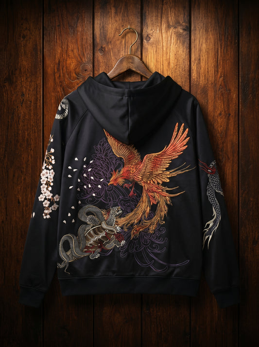 Embroidery - Zipper Hoodie "Myth"