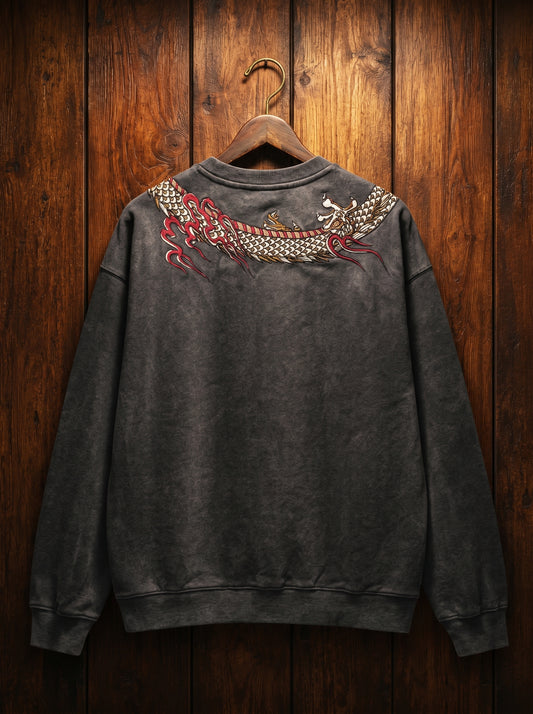 Embroidery - Sweatshirt "Kiyohime"