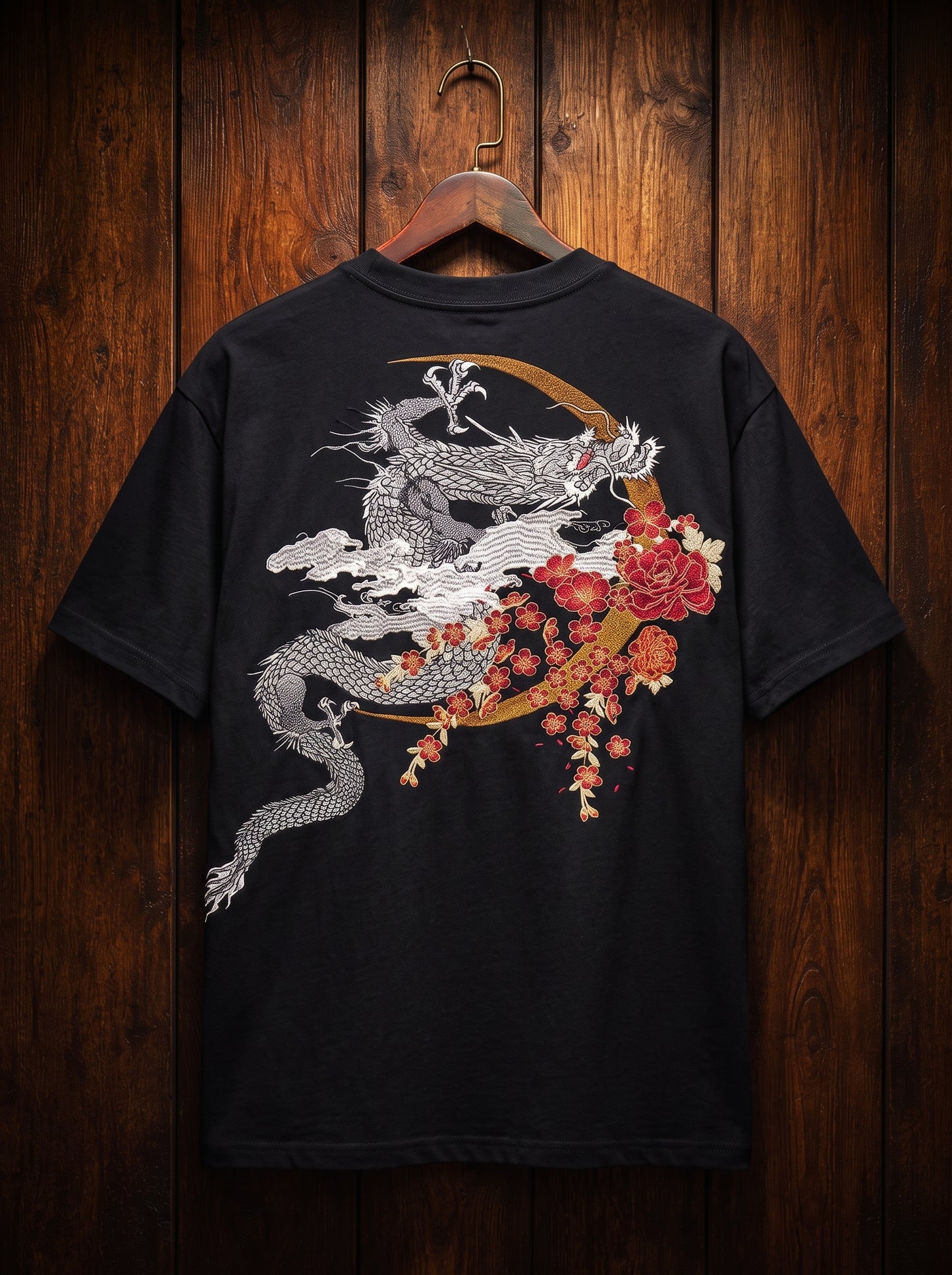 Embroidery - T-shirt "Watatsumi"