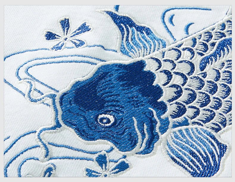 Embroidery - Sweatshirt "Koi Fish"