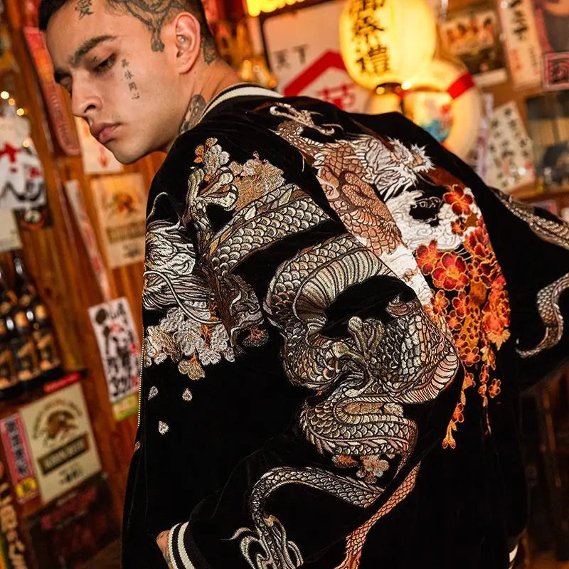 Embroidery - Yokosuka Style Jacket "Zennyo Ryūō"