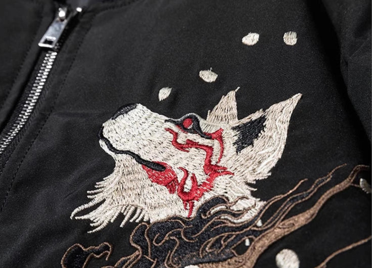 Embroidery - Yokosuka Style Jacket "Kitsuna"