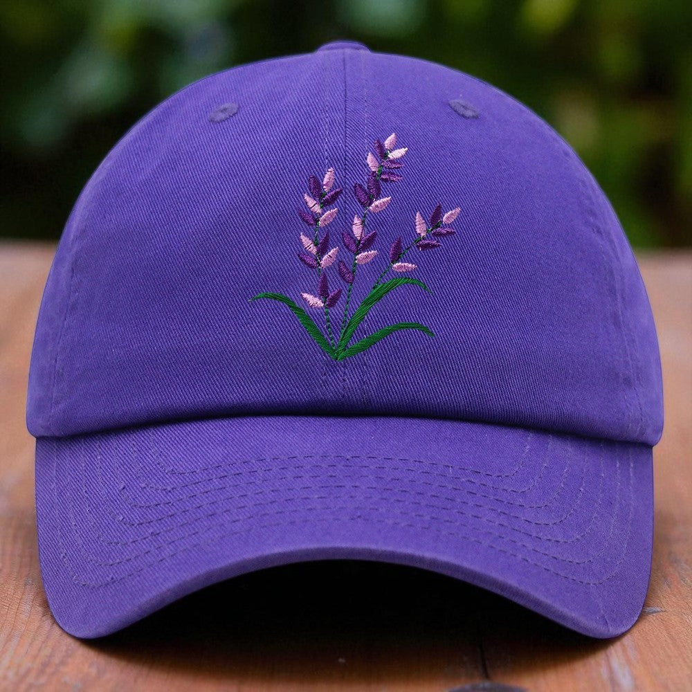 Embroidery - Casual Cap "Lavender"