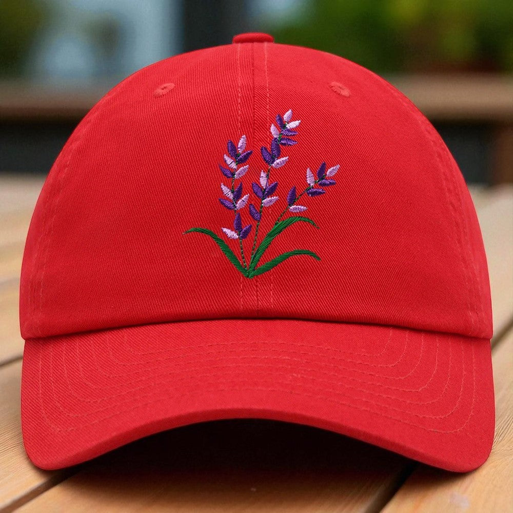 Embroidery - Casual Cap "Lavender"