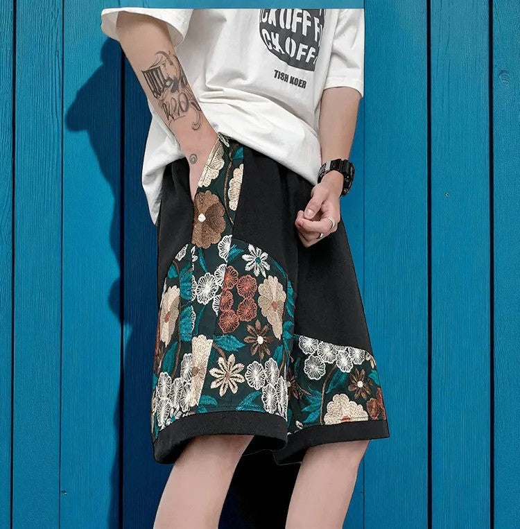 Embroidery - Shorts "Summer's Poem"