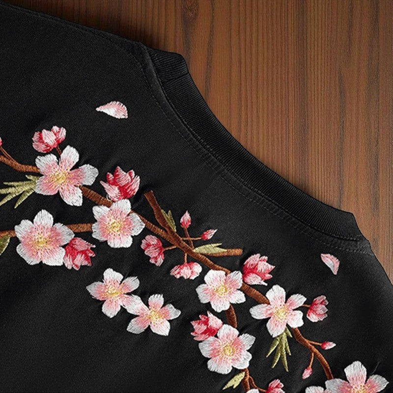 Embroidery - Yokosuka Style T-Shirt "Sakura"