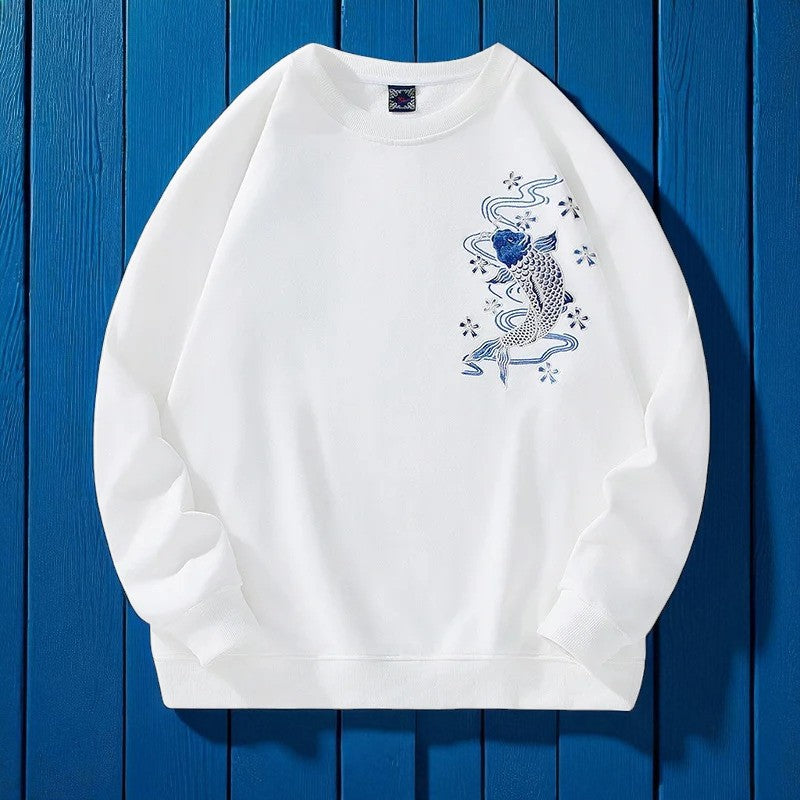 Embroidery - Sweatshirt "Koi Fish"