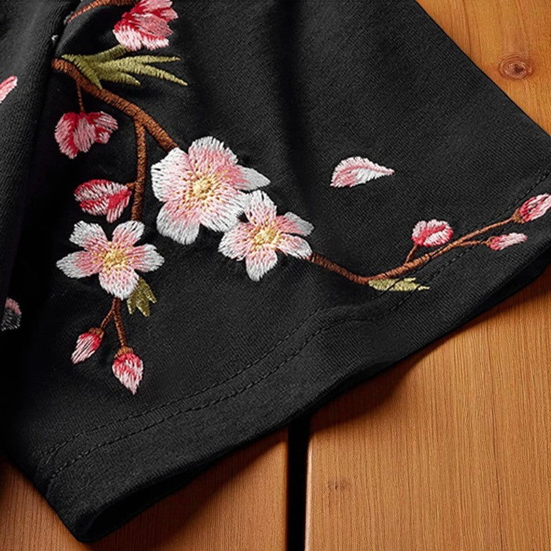 Embroidery - Yokosuka Style T-Shirt "Sakura"