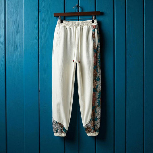 Embroidery - Casual Pants "Spring Garden"