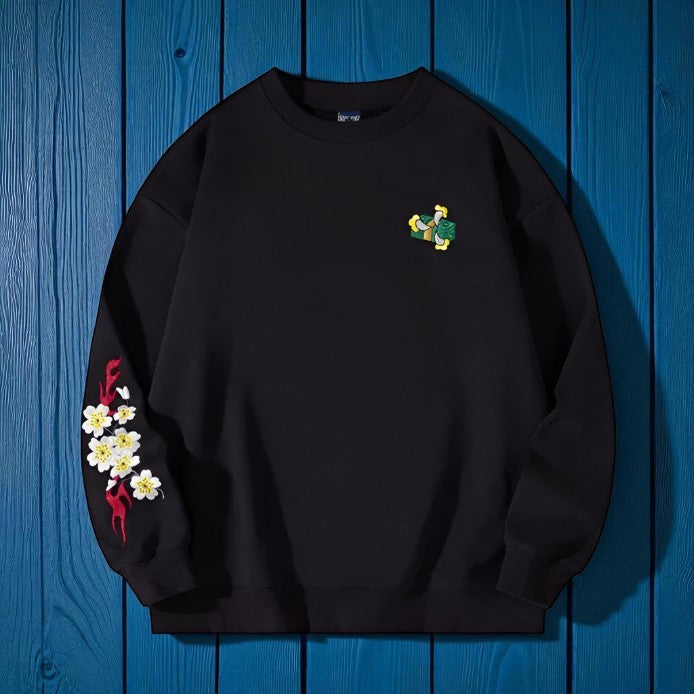 Embroidery - Embroidered Hoodie "Ryū"