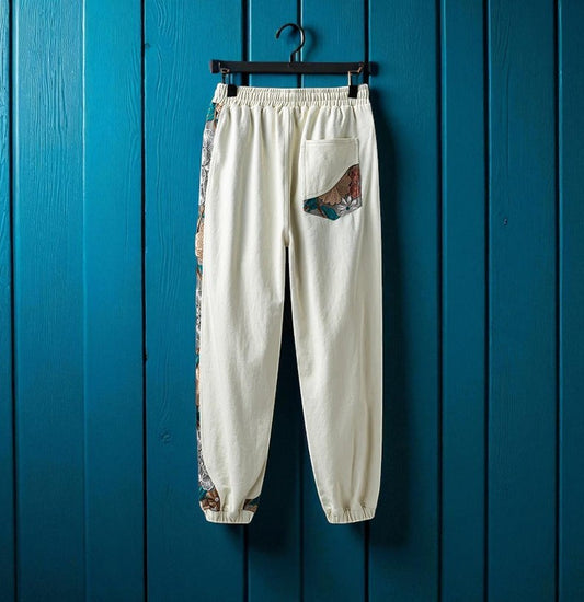 Embroidery - Casual Pants "Spring Garden"