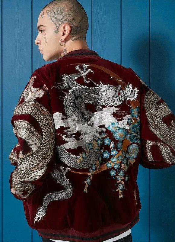 Embroidery - Yokosuka Style Jacket "Zennyo Ryūō"