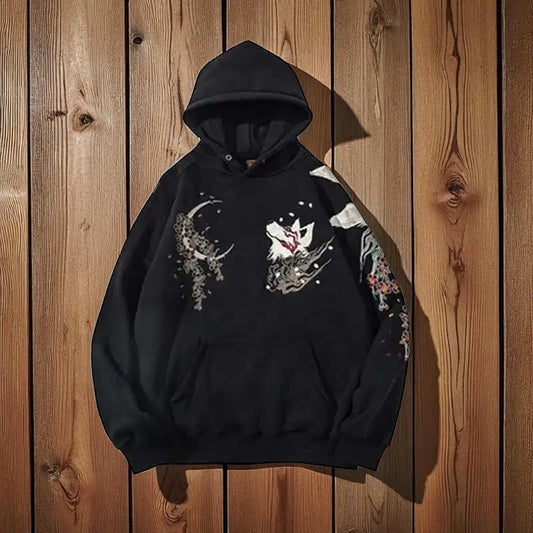 Embroidery -  Yokosuka Style Hoodie "Kitsune"