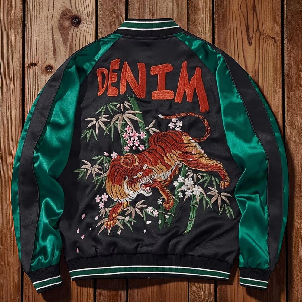 Embroidery - Yokosuka Style Jacket "Crouching Tiger"