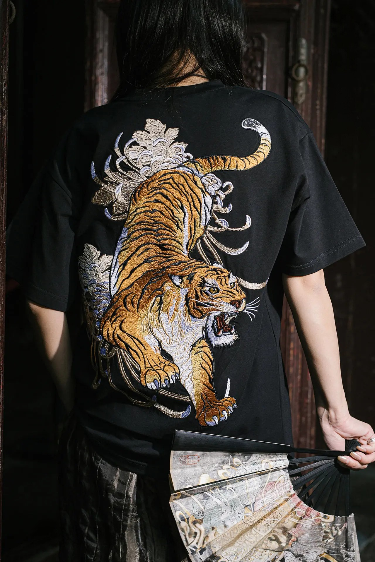Embroidery - T-Shirt "Tiger"