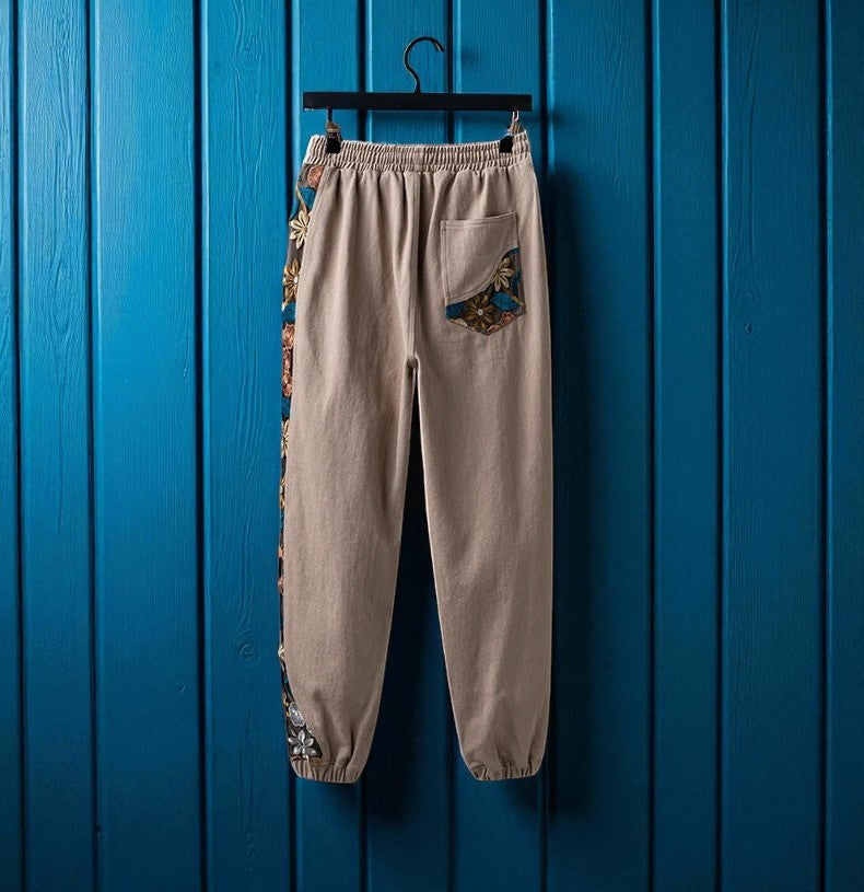 Embroidery - Casual Pants "Spring Garden"