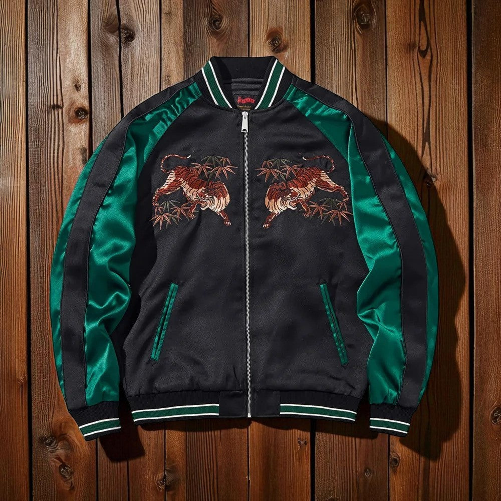 Embroidery - Yokosuka Style Jacket "Crouching Tiger"
