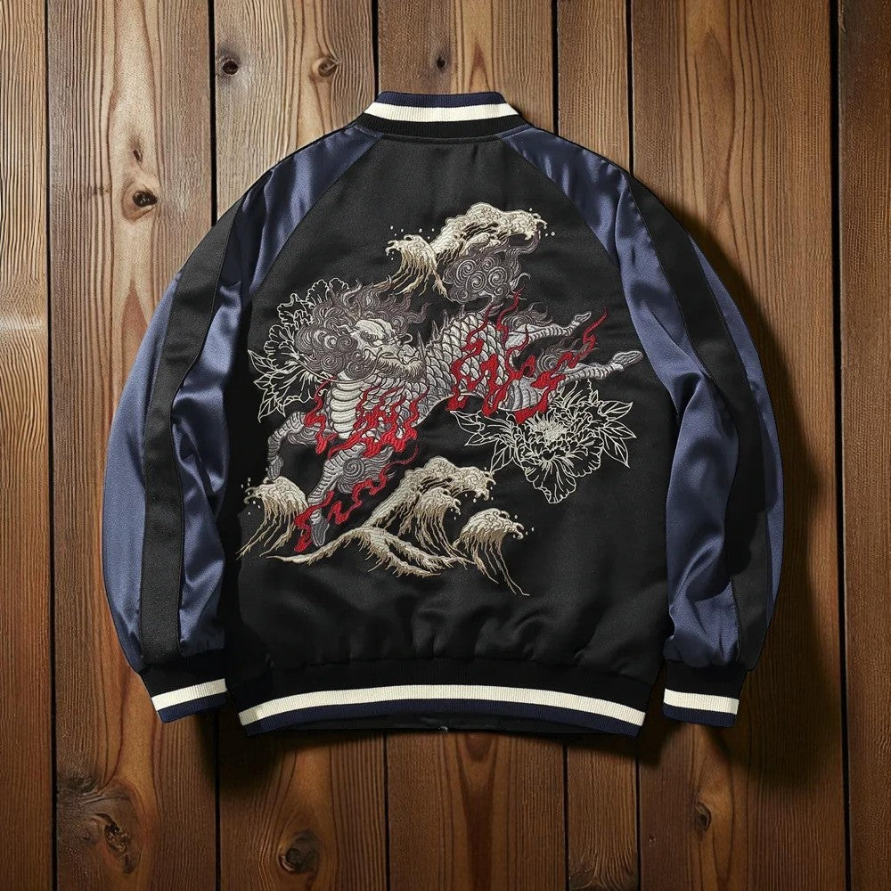 Embroidery - Yokosuka Style Jacket "Kirin"