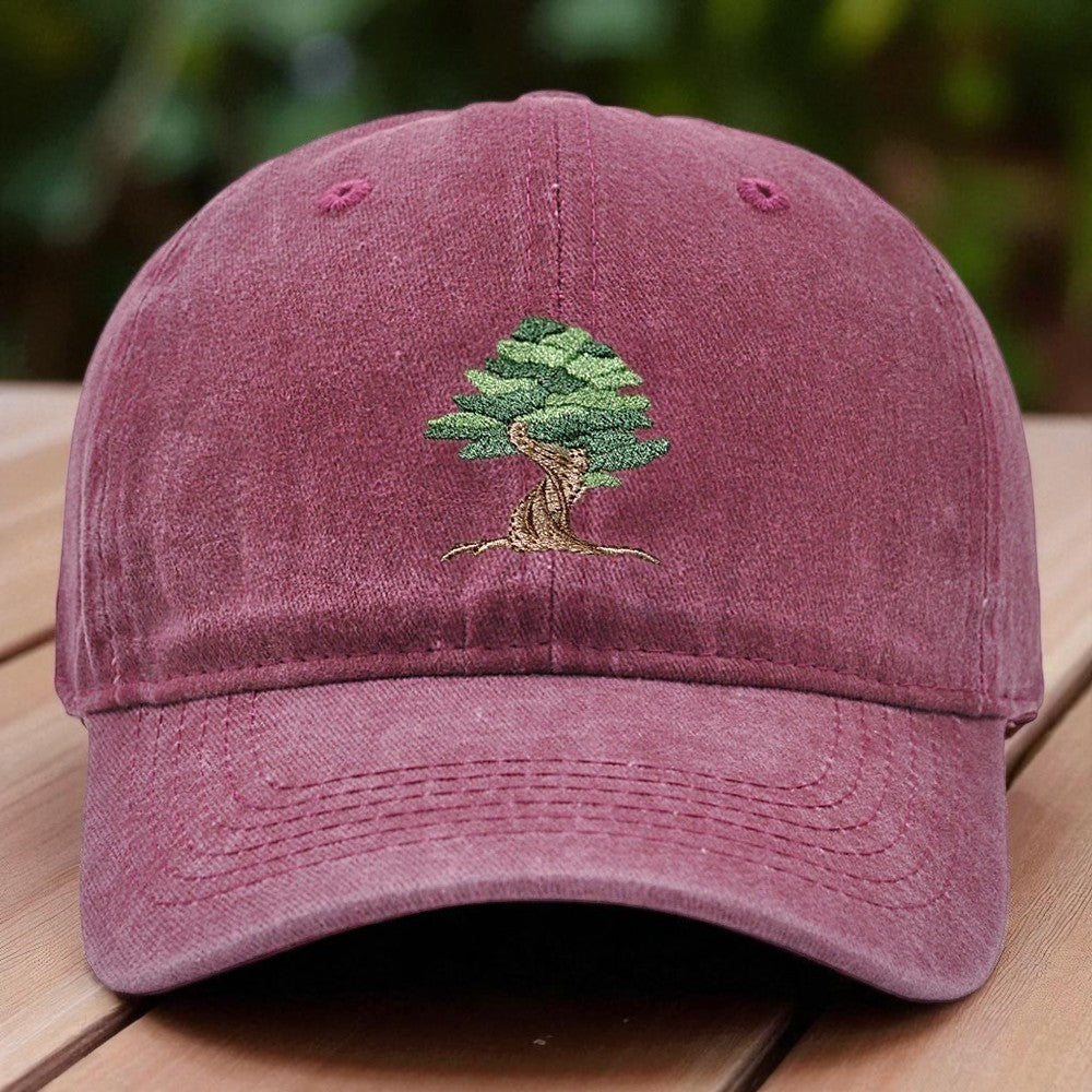 Embroidery - Casual Cap "Bonsai"