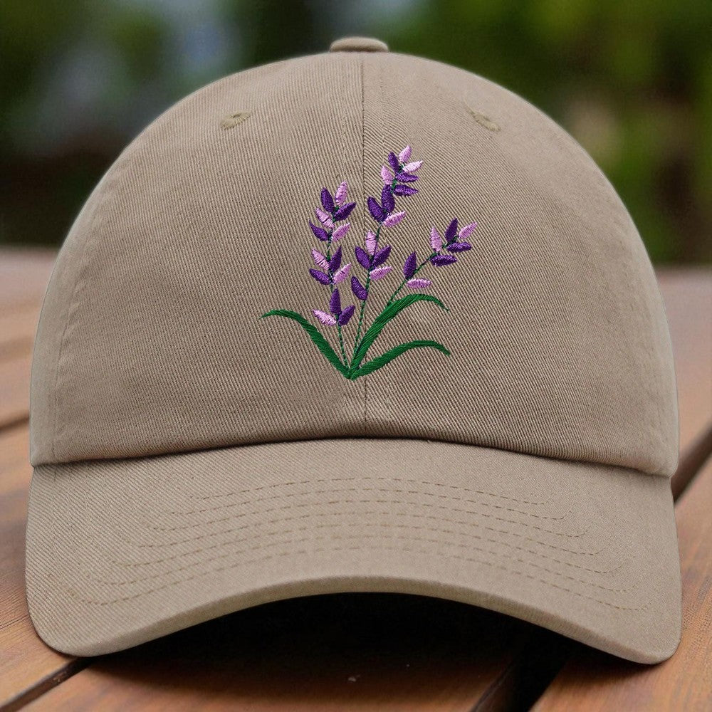 Embroidery - Casual Cap "Lavender"