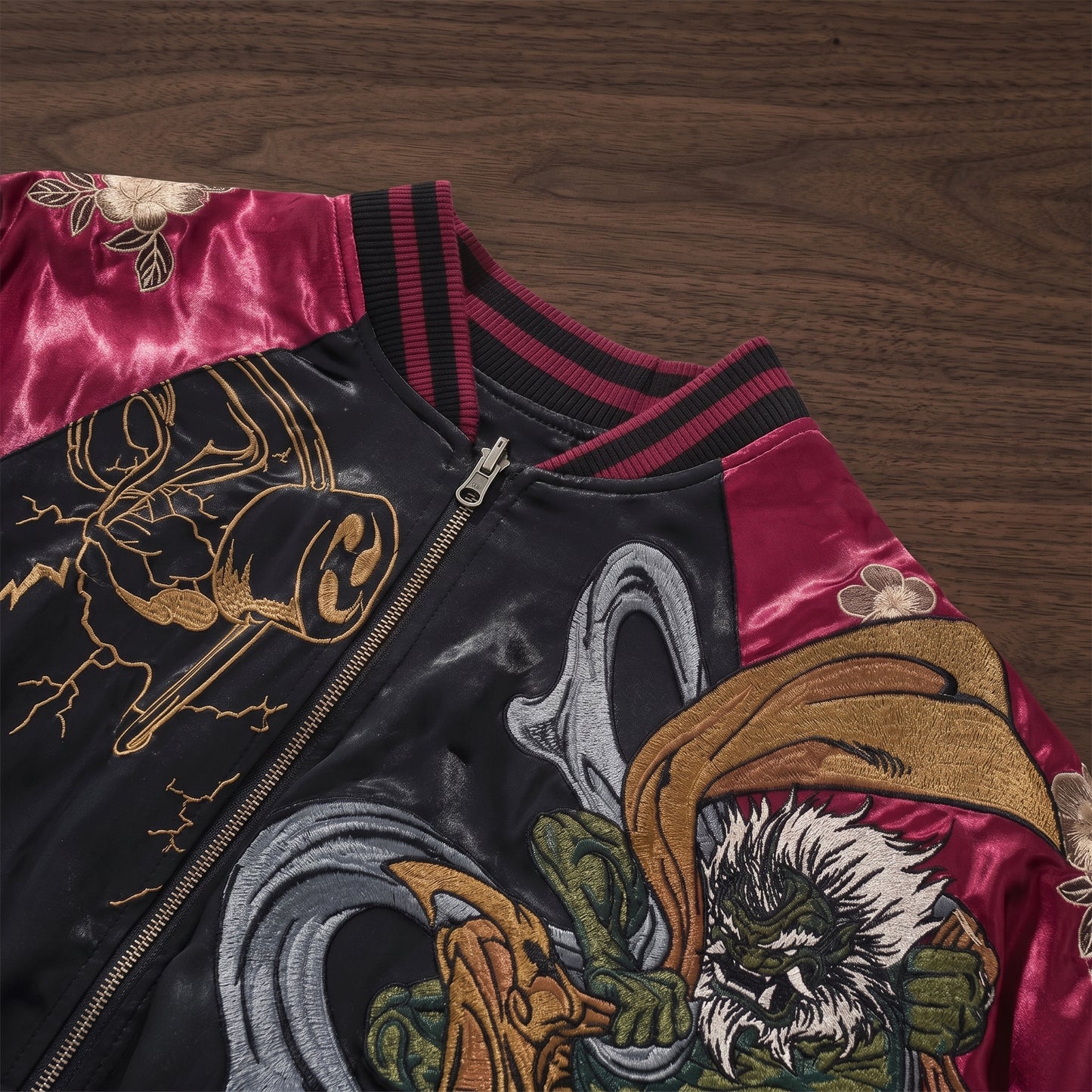 Embroidery - Sukajan Jacket "Raijin"