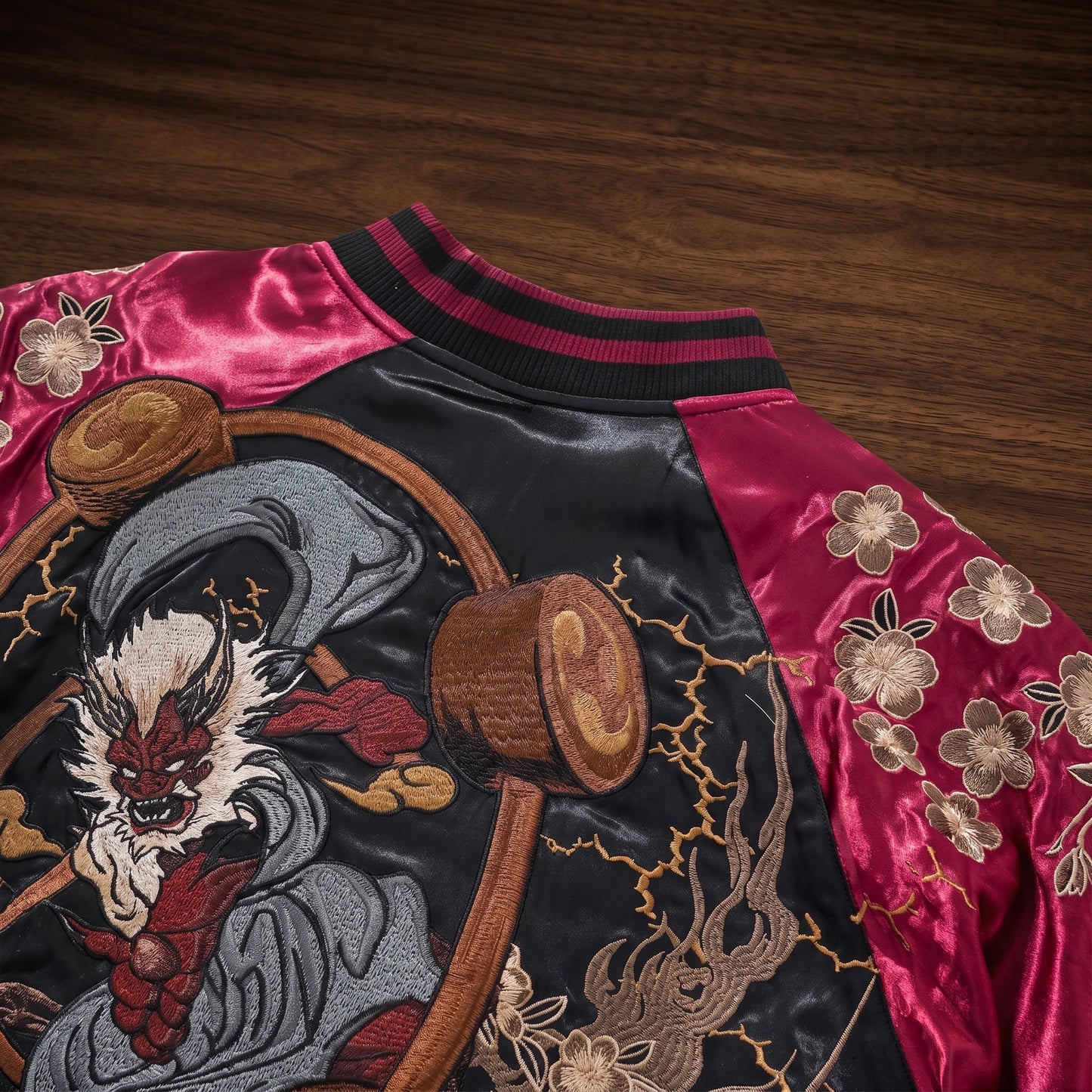 Embroidery - Sukajan Jacket "Raijin"