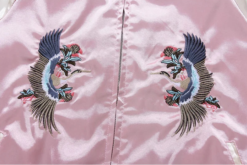 Embroidery - Reversible Sukajan Jacket "Japan"