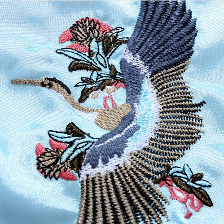 Embroidery - Reversible Sukajan Jacket "Japan"