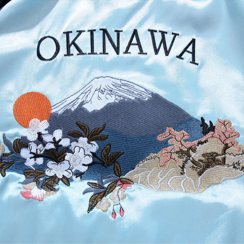 Embroidery - Reversible Sukajan Jacket "Japan"