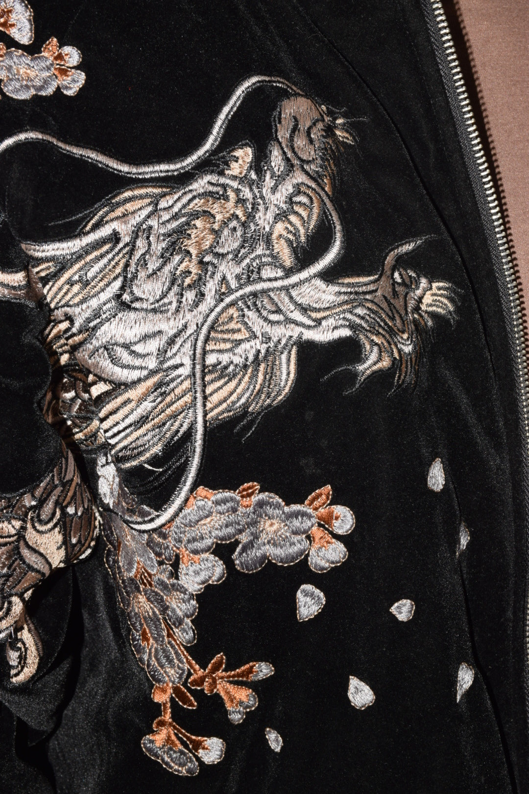 Embroidery - Velour Sukajan Jacket "Watatsumi"