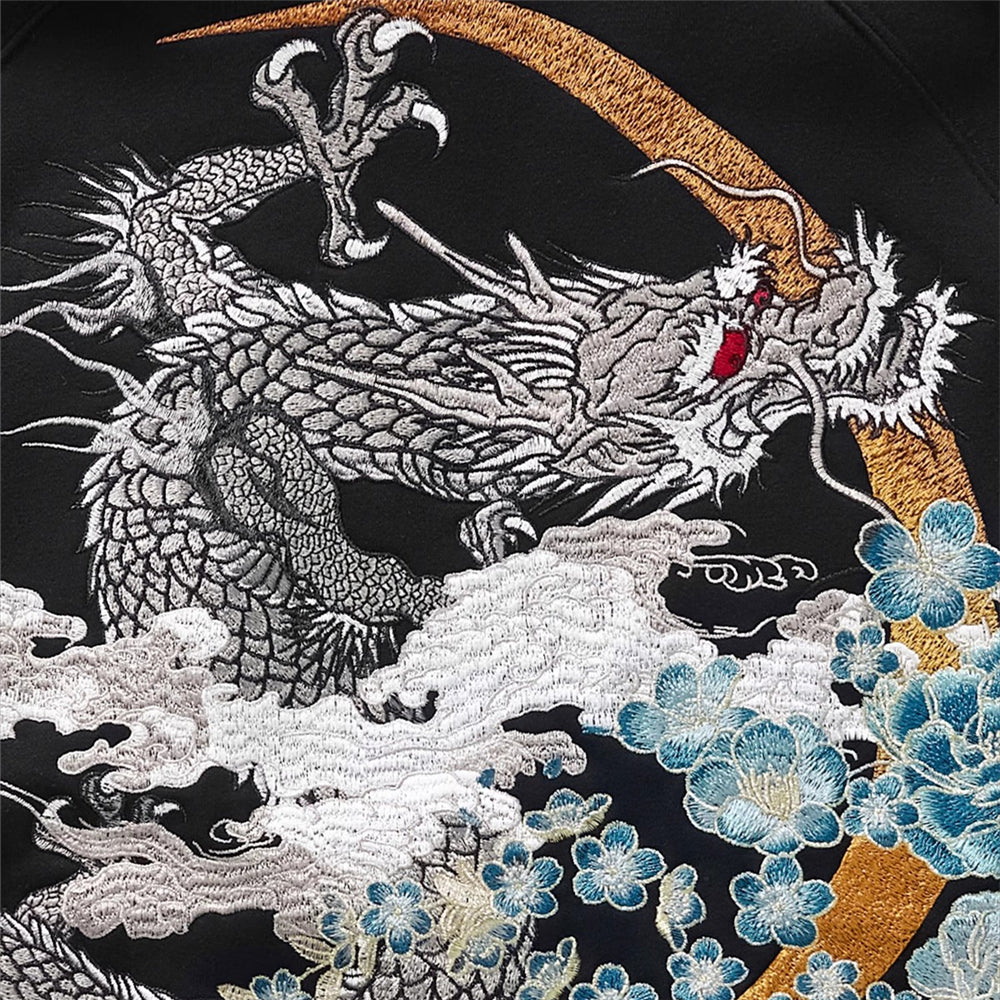 Embroidery - Yokosuka Style Hoodie "Kuraokami"