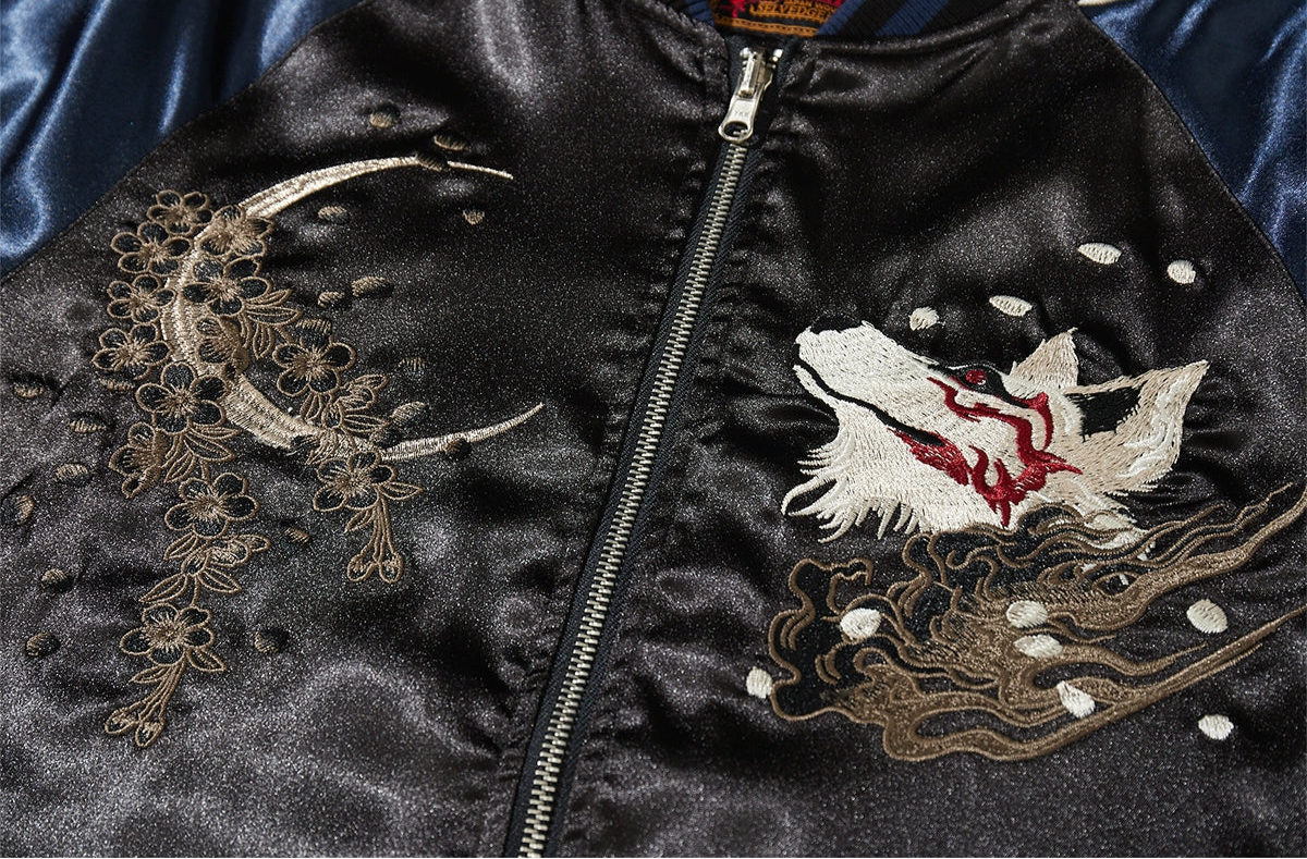 Embroidery - Yokosuka Style Jacket "Kitsuna"