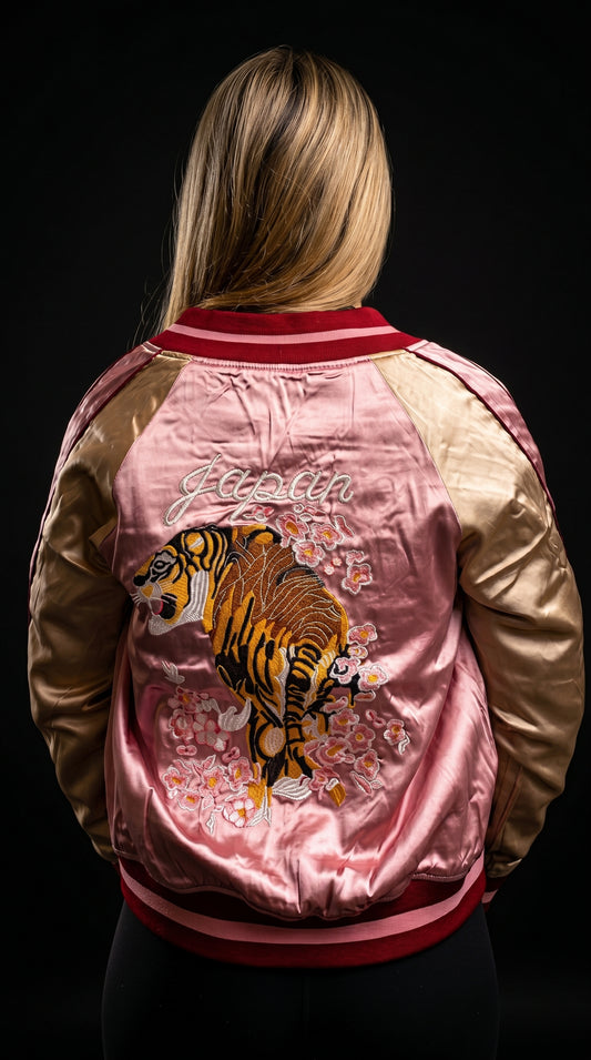 Embroidery - Reversible Sukajan Jacket "Japan"