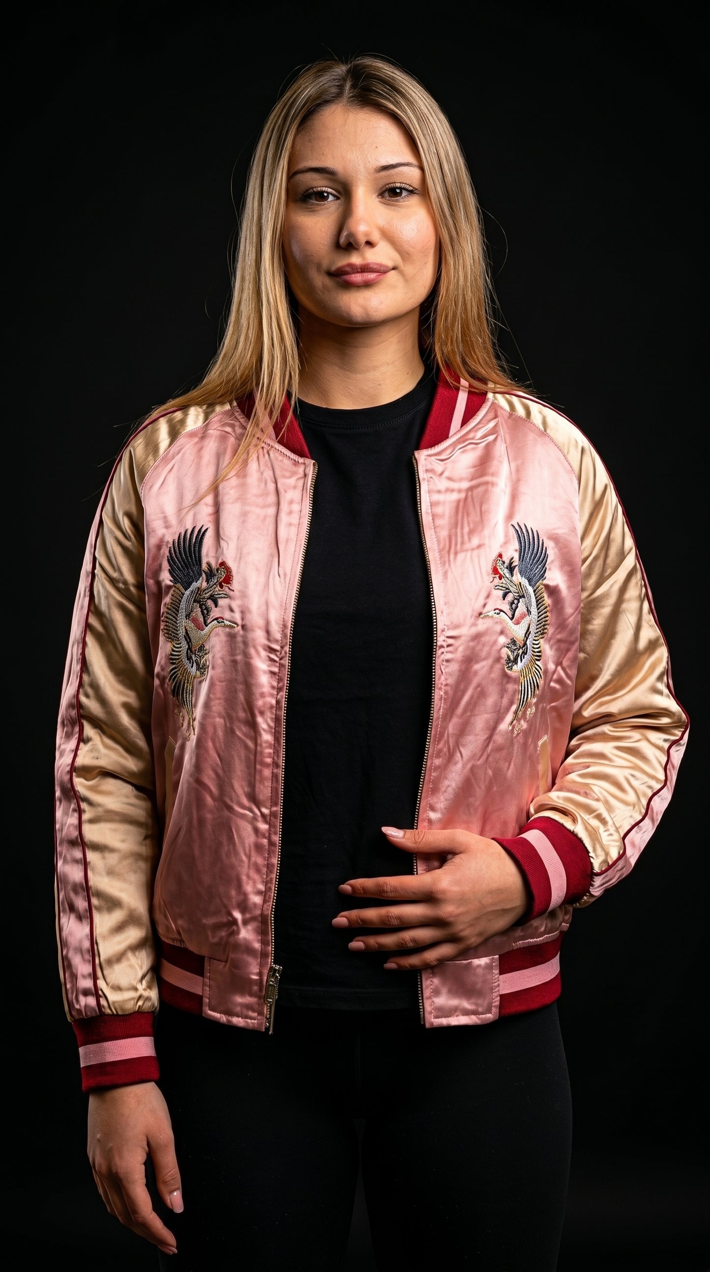 Embroidery - Reversible Sukajan Jacket "Japan"