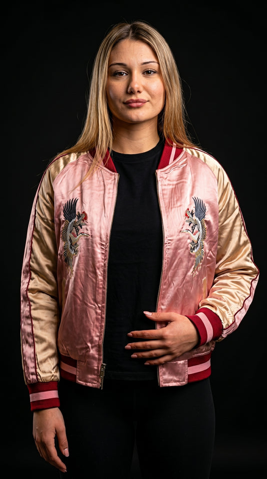 Embroidery - Reversible Sukajan Jacket "Japan"