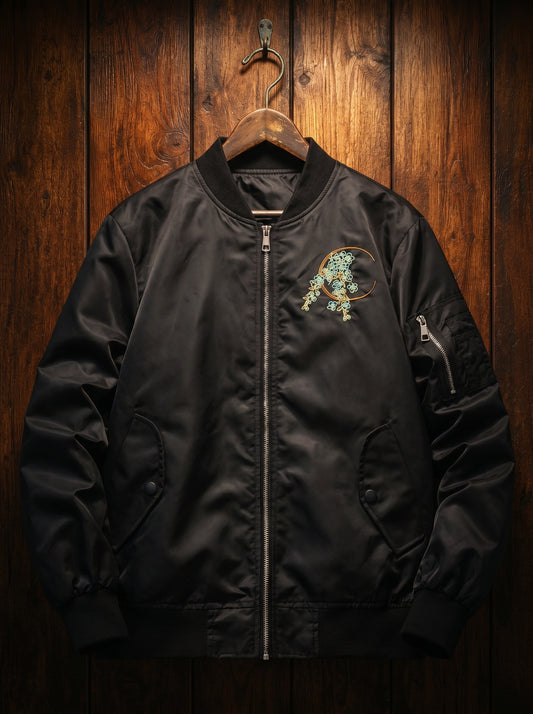 Embroidery - Bomber Jacket "Watatsumi"