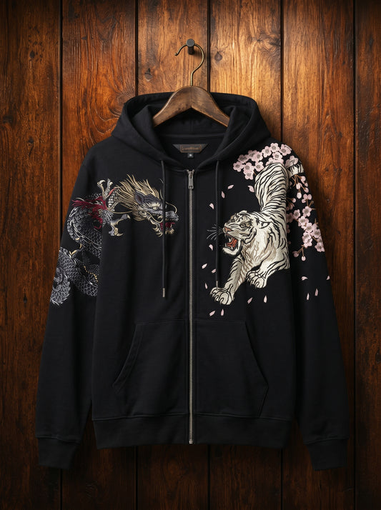 Embroidery - Zipper Hoodie "Myth"