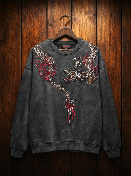 Embroidery - Sweatshirt "Kiyohime"