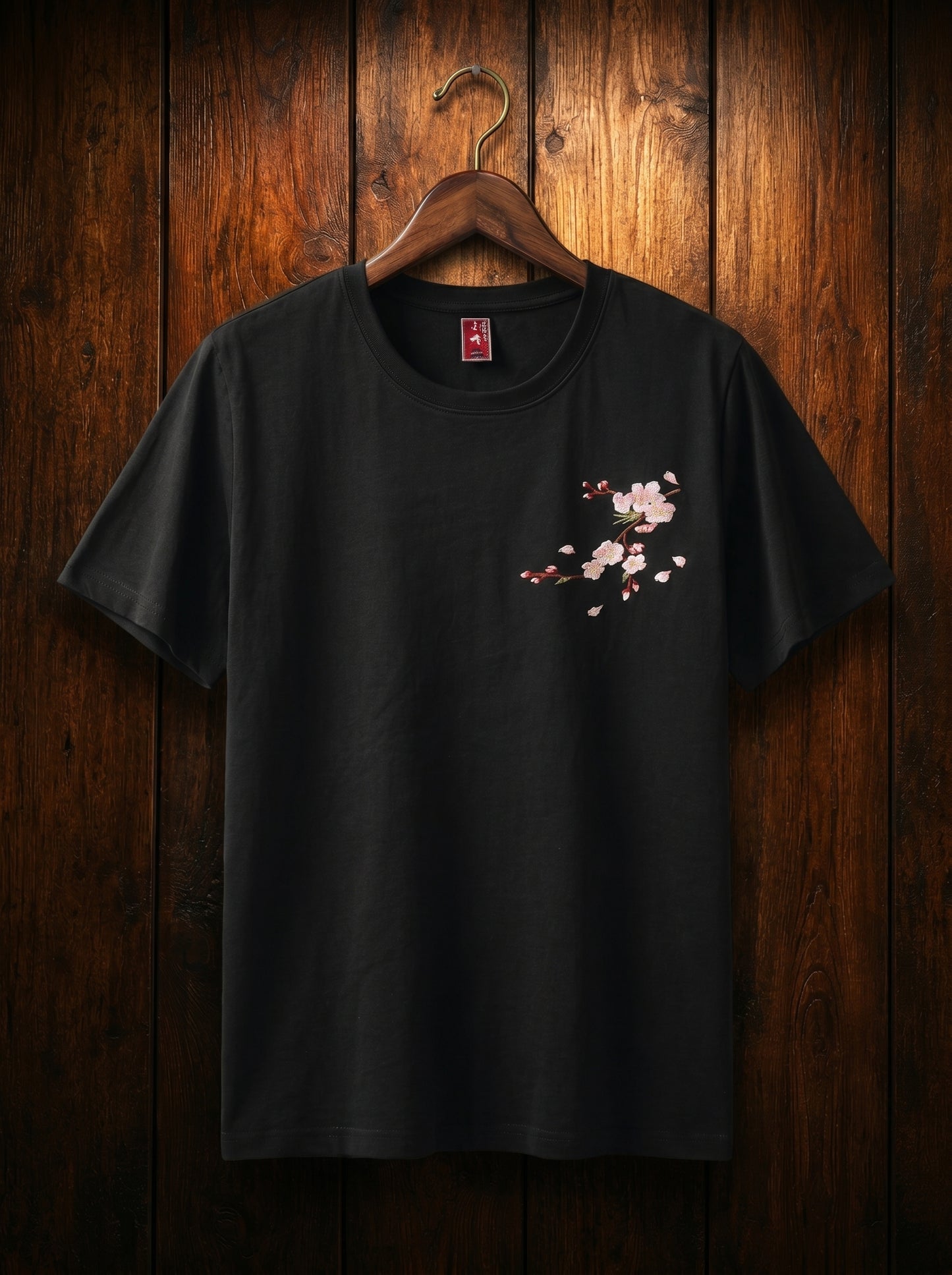 Embroidery - T-shirt "Sakura"