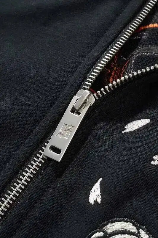 Embroidery - Zipper Hoodie "Myth"