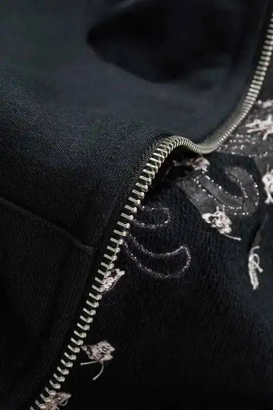 Embroidery - Zipper Hoodie "Myth"